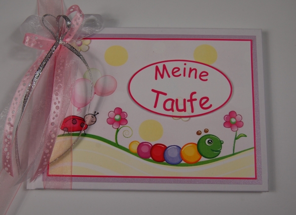 Gästebuch "Kleine Raupe" - Mädchen